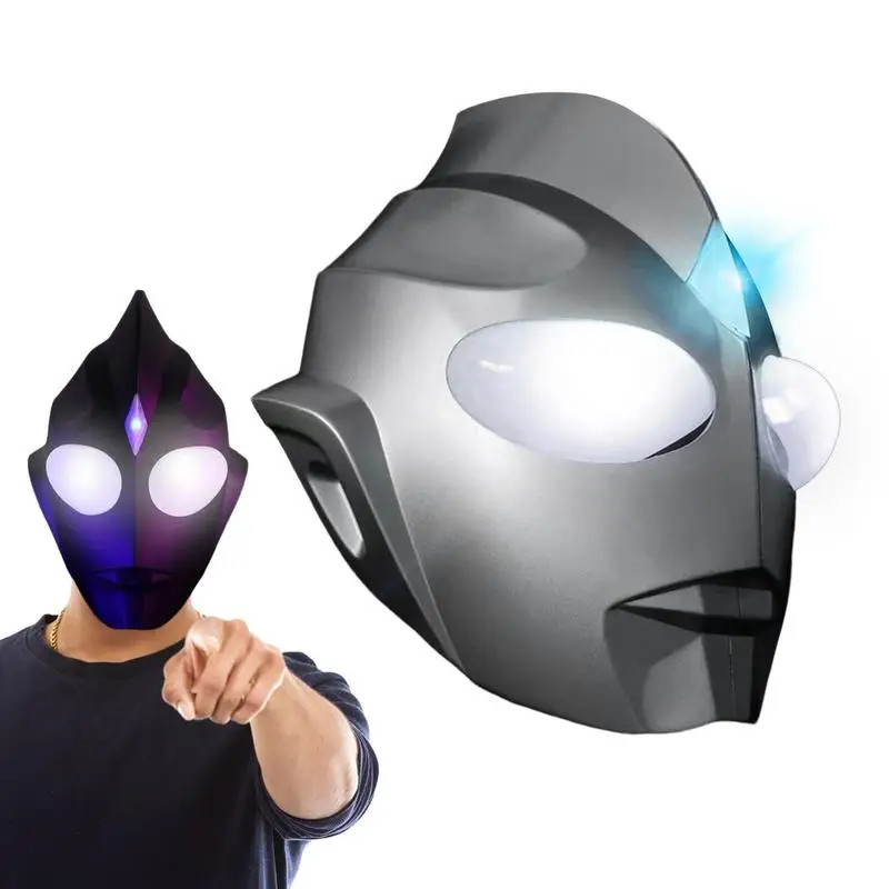 

Головной убор Ultraman из аниме «Гигант светильник», головной убор из смолы, имитация героев мультфильма «Ультрамен», подарок для детей
