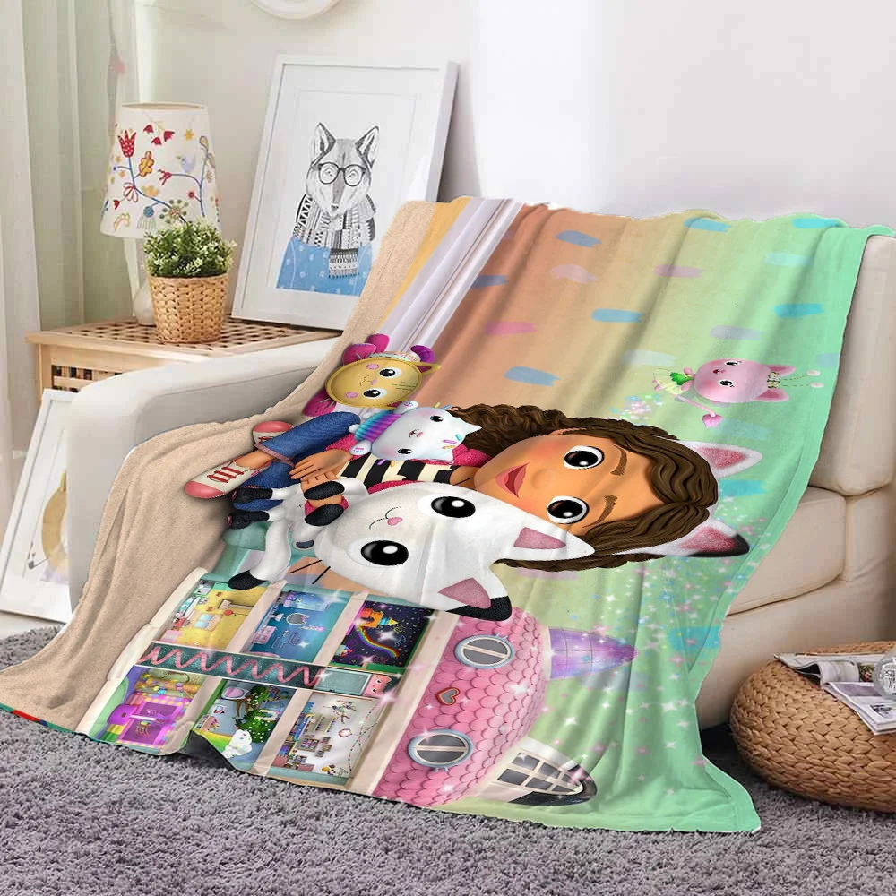 Мягкое фланелевое одеяло для кукольного домика Gabby и Волшебный дом Gabi кукольный