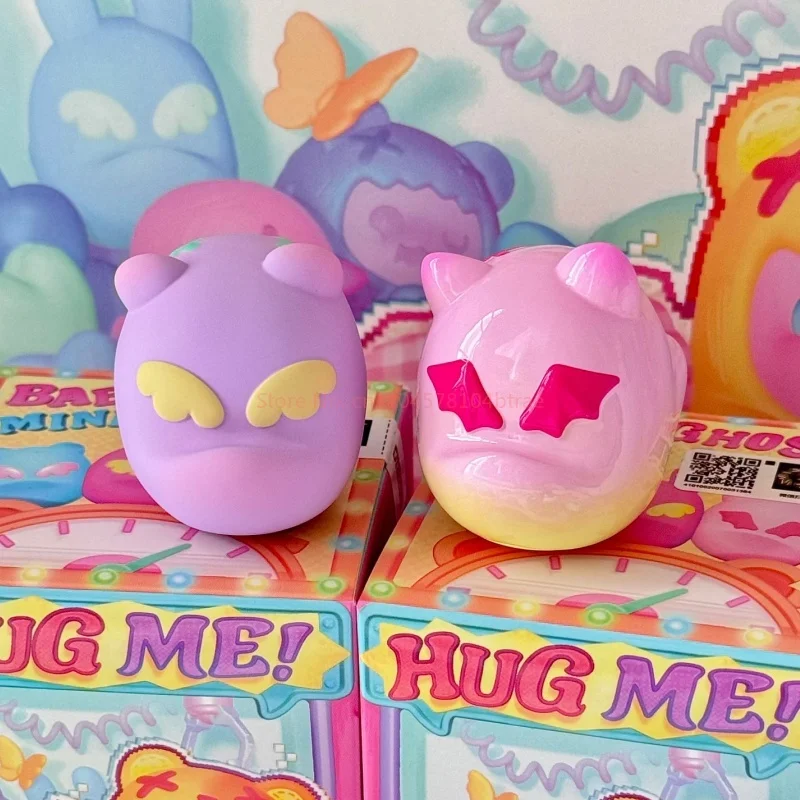 Фото ShinWoo Hug Me Mini Series слепая коробка Ghost Bear Surprise Mystery Box кукла украшение для рабочего стола милая модель игрушки подарки на день рождения для девочек №4