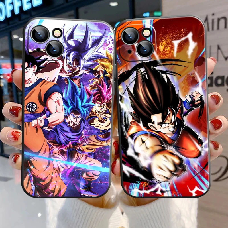 

Dragon Ball Cartoon Anime For iPhone 11 12 13 Pro MAX 13 12 Mini 6 6S 7 8 Plus SE 2020 X XR XS MAX Phone Protect Case Silica Gel
