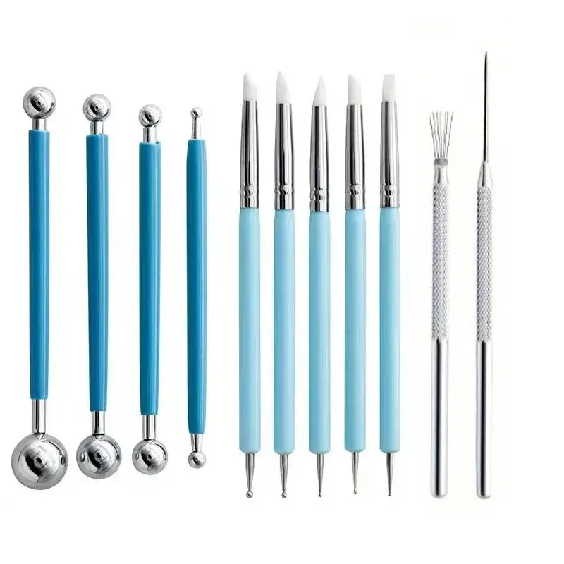 11 шт. глиняный шарик для моделирования стилус Художественная Керамика