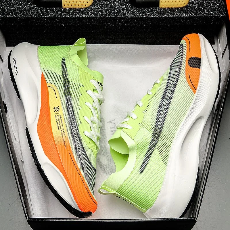 Men sneakers Lightweight Cushioning Outdoor Road Running Shoes Marathon Trail Sport Shoes Elastic Walking Tenis Masculino 39-44