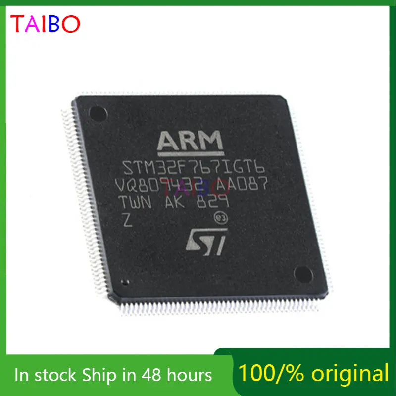 

1-100 Pieces STM32F767IGT6 LQFP-176 STM32F767 Microcontroller Chip IC Integrated Circuit Original Brand New