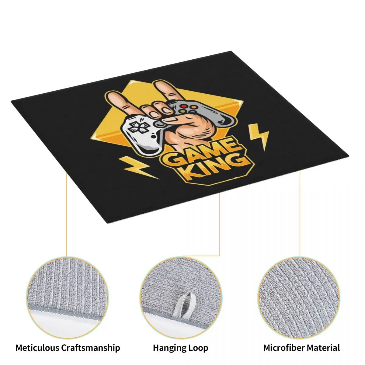 Изготовленный на заказ впитывающий коврик для сушки посуды из микрофибры