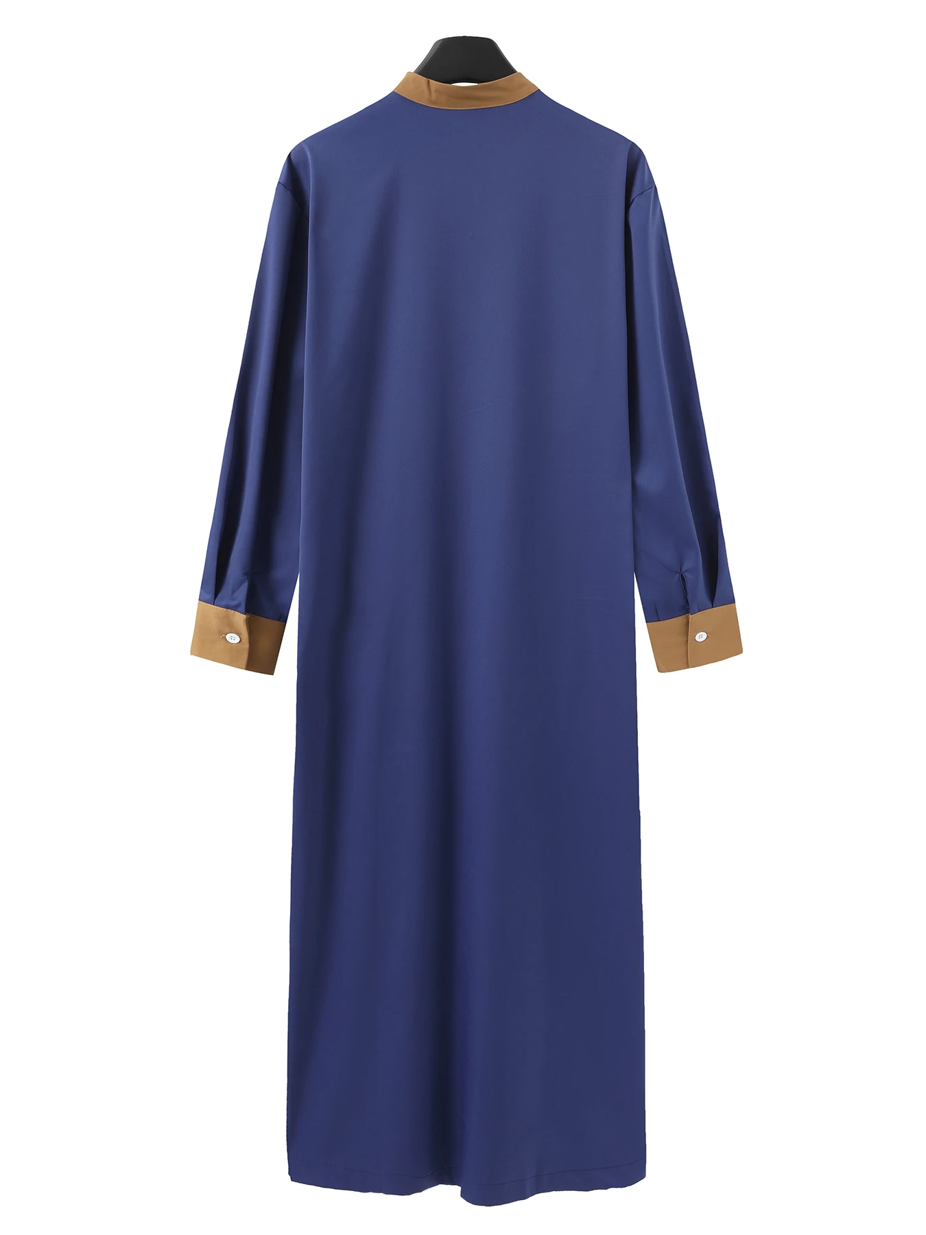 Мусульманский мужской кафтан Siena в стиле 2024 с длинными рукавами и вышивкой