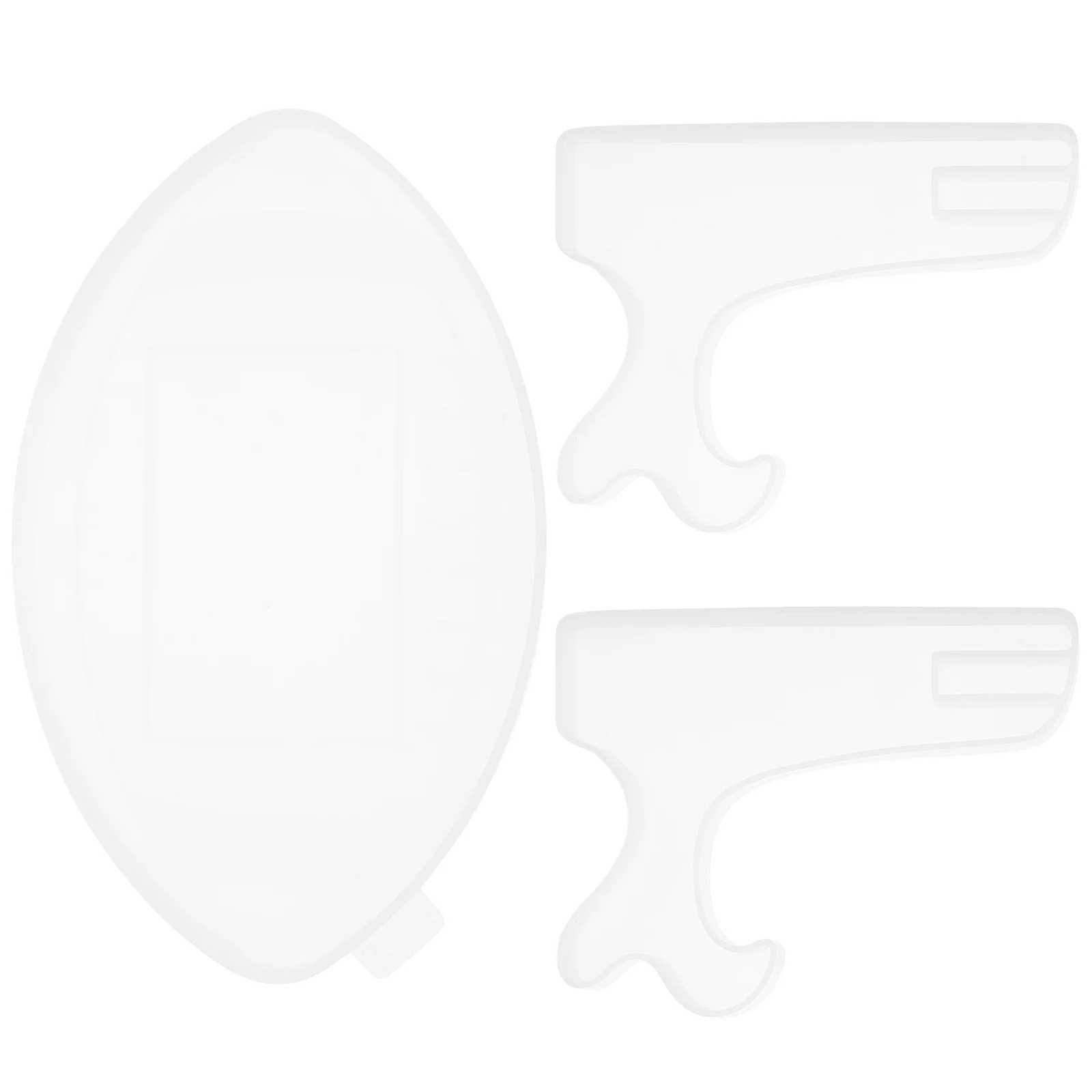 

Round Picture Frame Display Stand Mold Ornament Resin Mold Frame Molds Picture Epoxy Molds Desktop Football Photo Frame