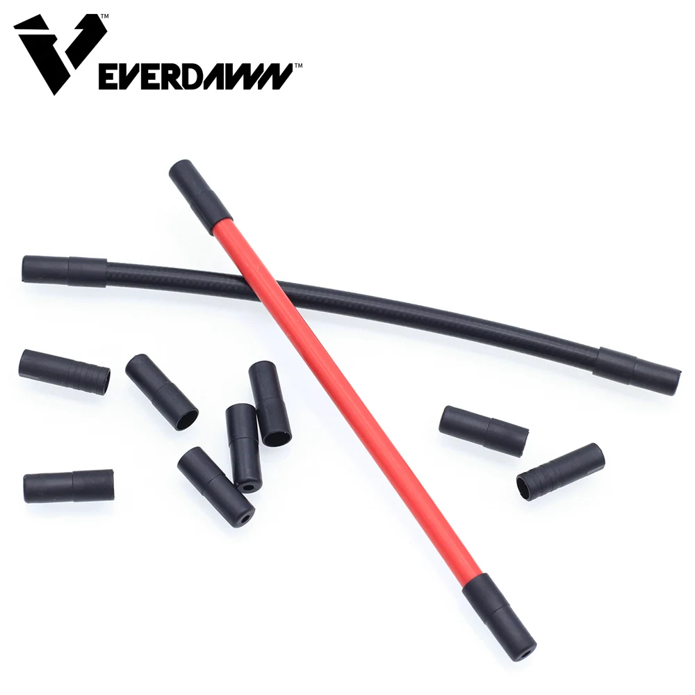 

50pcs Mountain Bike 4mm Plastic Transmission Line Cap, Road Vehicle 5mm Brake Tube Cap, Box Cap