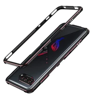 fashion bumper case for asus rog phone 6 pro metal aluminum frame for rog phone 5 pro luxury shockproof phone case rog6 phone6