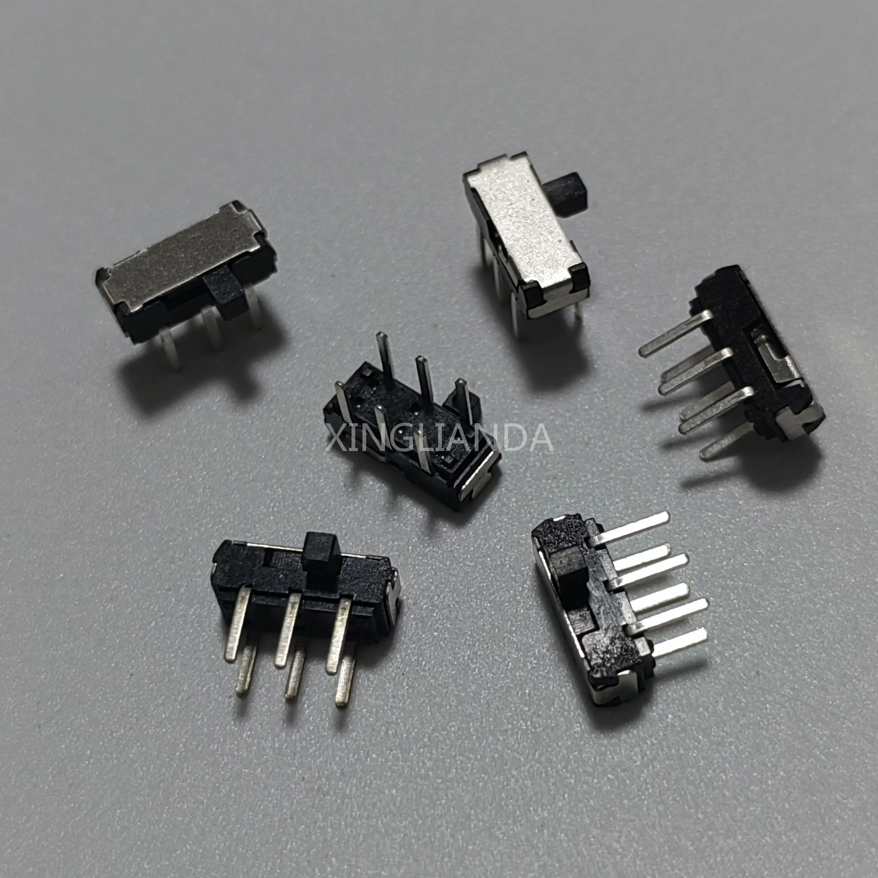 100PCS MSK-22D18 DIP 6PIN 2P2T переключатель боковых слайдов