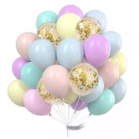 30pcs confetti latex balloons wedding decoration baby shower birthday party decor clear air balloons valentines day