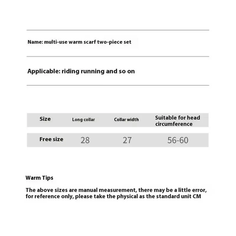 Грелка для лица ветрозащитная мягкая зимняя шапка портативное снаряжение