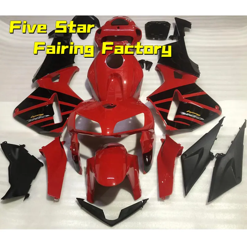 

Motorcycle Fairing Kit For Honda CBR 600 RR 2005 2006 Bodywork CBR600RR 05 06 Injection 600RR Red Black F5 Advanced Plastics