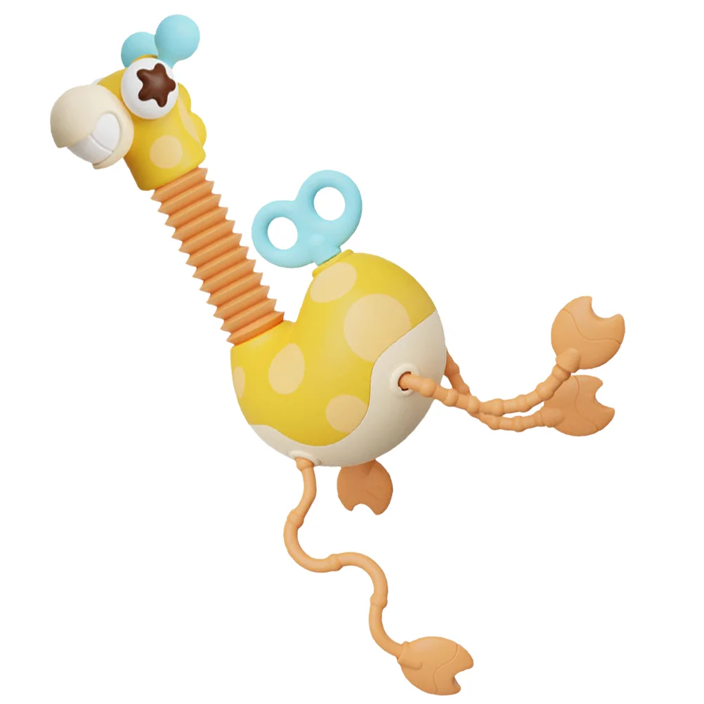 

Игрушка жираф для мелкой моторики, игрушки для купания новорожденных, путешествия, головоломки для малышей, детская ванночка