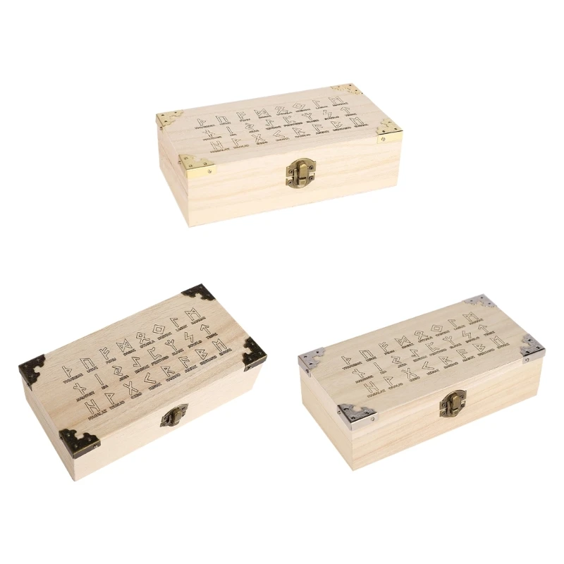 

Wooden Tarot Card Box for Tarot Cards Jewelry Trinket Gifts Home Decorations
