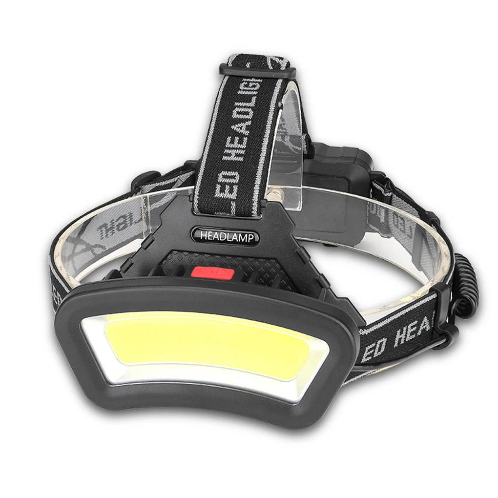 

7000K 700lm COB LED Headlamp ABS Rainproof 4 Modes Headlight Running Biking Night Cave Exploring Lighting Lamp