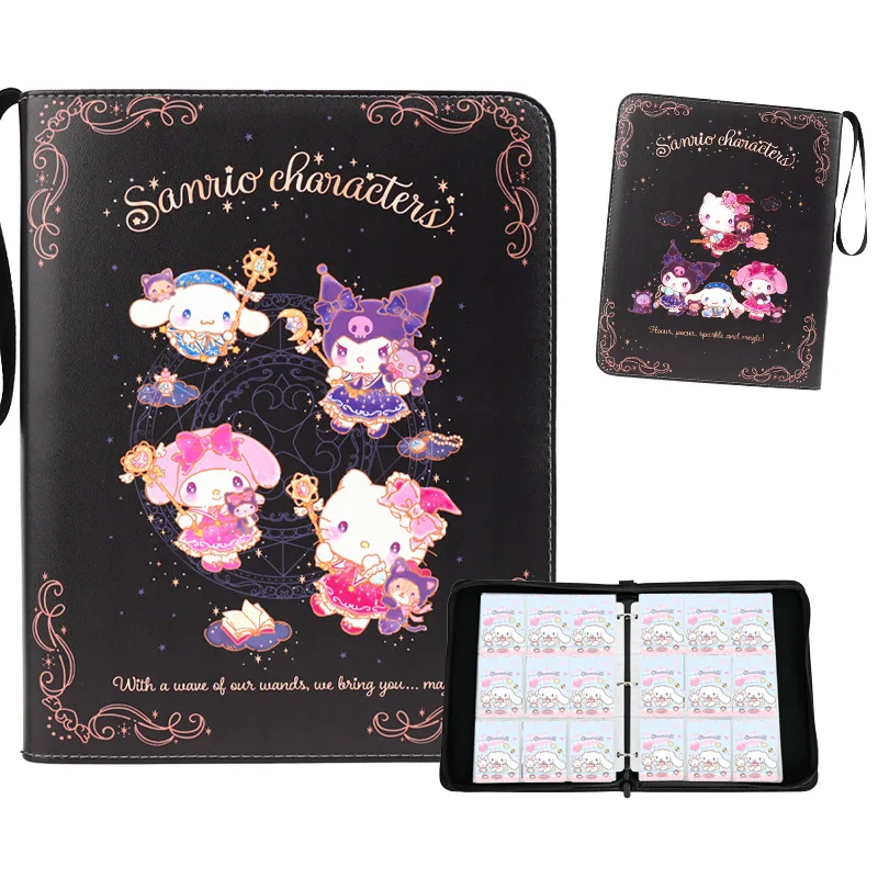 

400/900 шт., папка для карточных альбомов, книги, 4/9 слотов для карт, коллекции, двойной карман на молнии, держатель для карточек, подарок