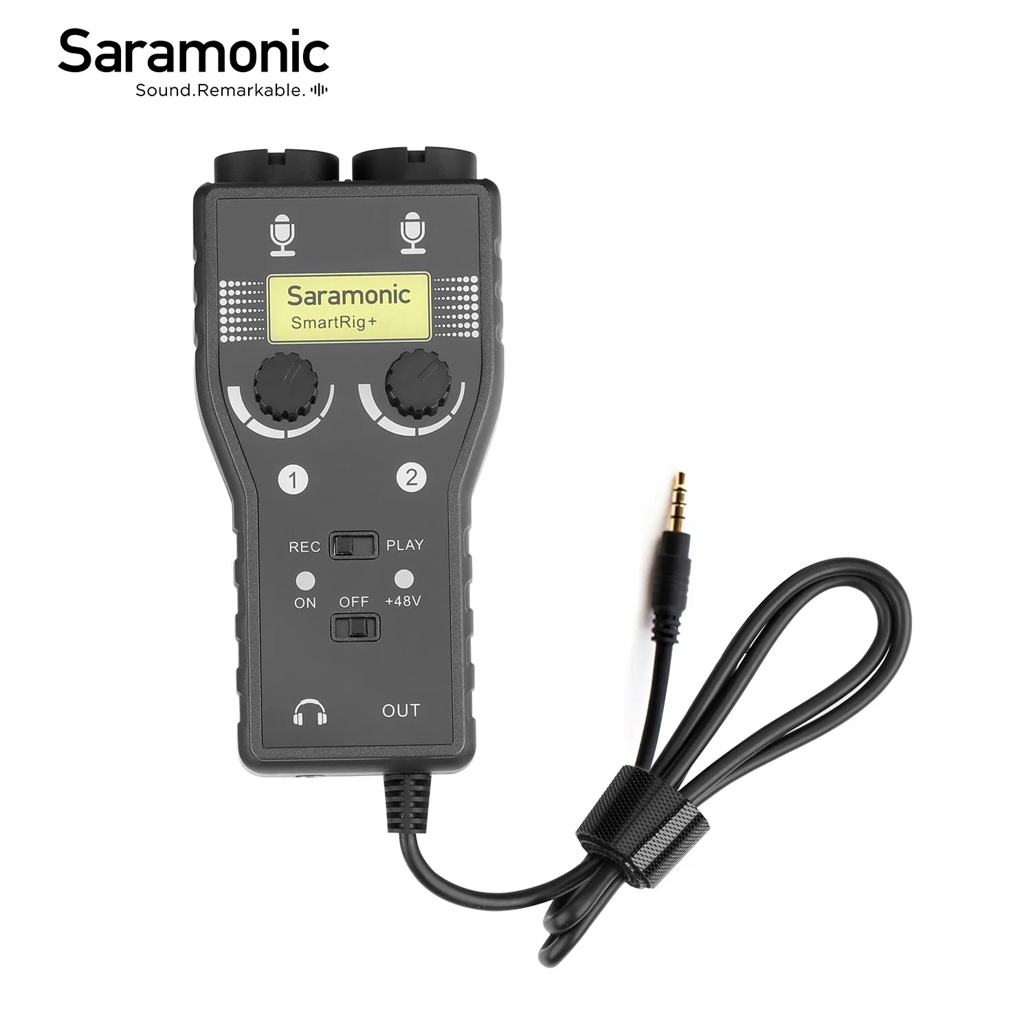 Профессиональный микрофон Saramonic SmartRig + 3 5 мм TRRS аудиомикшер предусилитель и