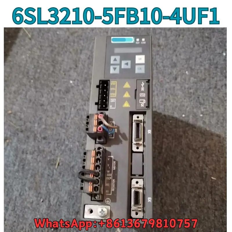 Б/у сервопривод 6SL3210-5FB10-4UF1 400 Вт тест ОК Быстрая доставка