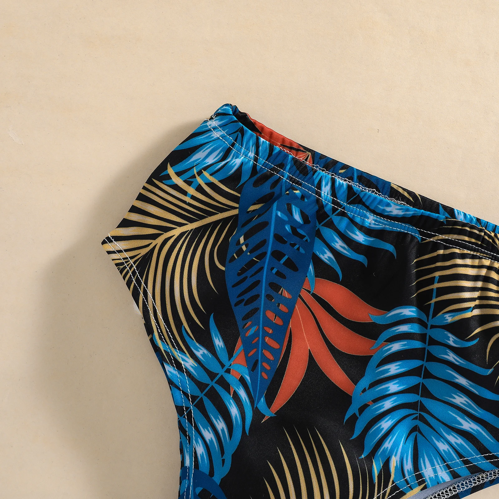 Комплект бикини для девочек и мальчиков Citgeett милый однотонный купальник с