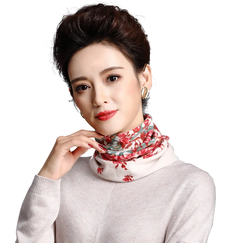 

Кашемировый шарф женский осенне-зимний шерстяной тонкий бандана для поддержки шейного отдела позвоночника пуловер в Корейском стиле мален...
