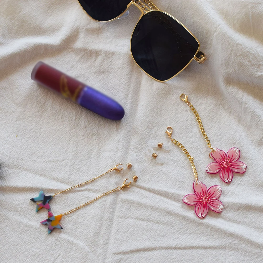 

Mask Chain Pendant Glasses Chain Glasses Chain Star Glasses Chain Sunglasses Chain Fringed Glasses Chain Glasses Decoration