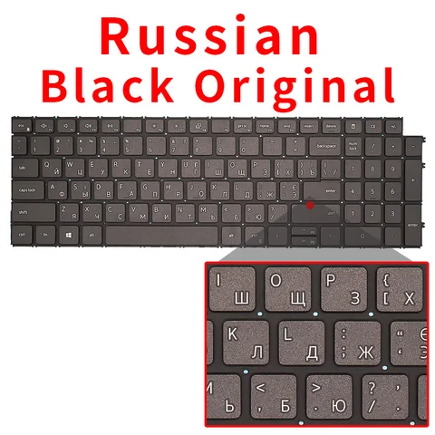 НОВАЯ Клавиатура с подсветкой в Бразилии и Испании для Dell Latitude 3520 3530, Vostro 3510 3515 3520 3525 P112F, 5510 5515 7510 5620 5625