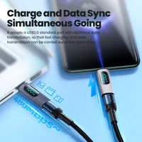 Адаптер Toocki OTG 100 Вт с цифровым дисплеем#3