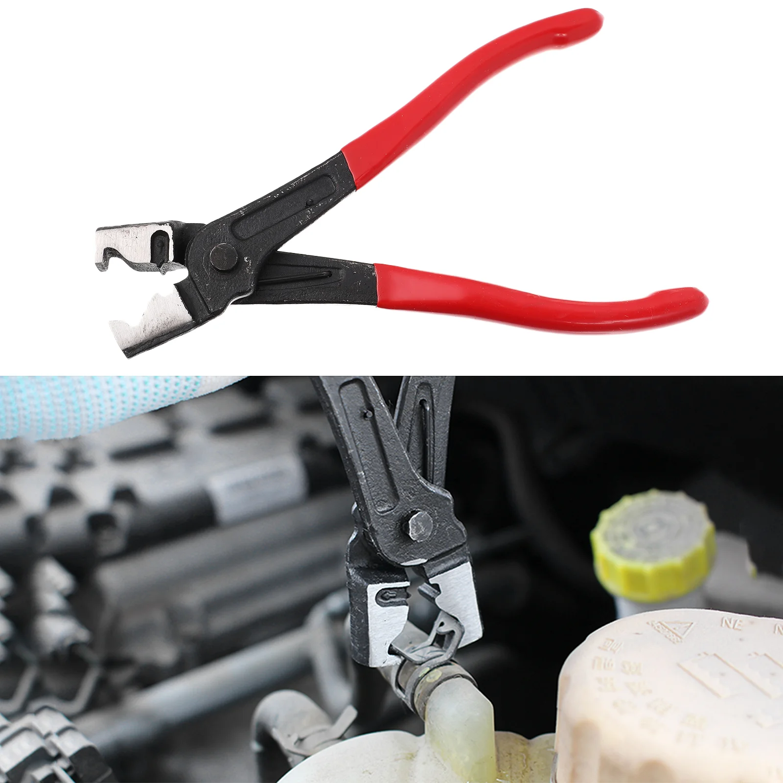 

Hose Clamp Automobile Pipe Repair Tool Swivel Steel Clamp Plier