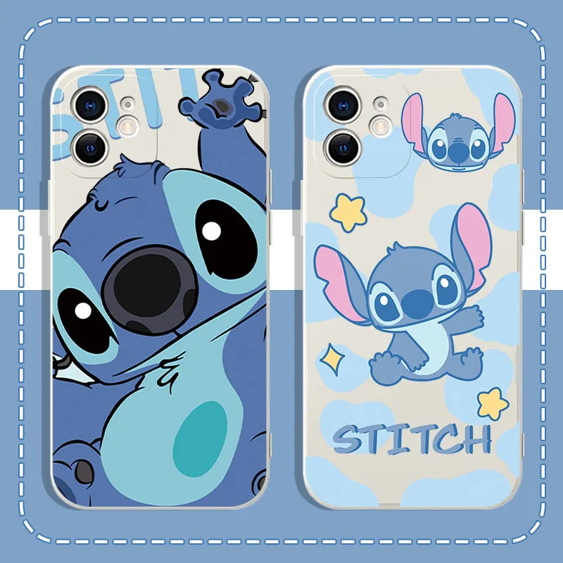 

Cartoon Stitch Case For OnePlus 8 8T 9 10 Pro 11 9R 9RT Nord Ace 2 2V One Plus 1+9R 1+8T 1+10Pro 1+11 1+Ace2 Silicone Soft Cover
