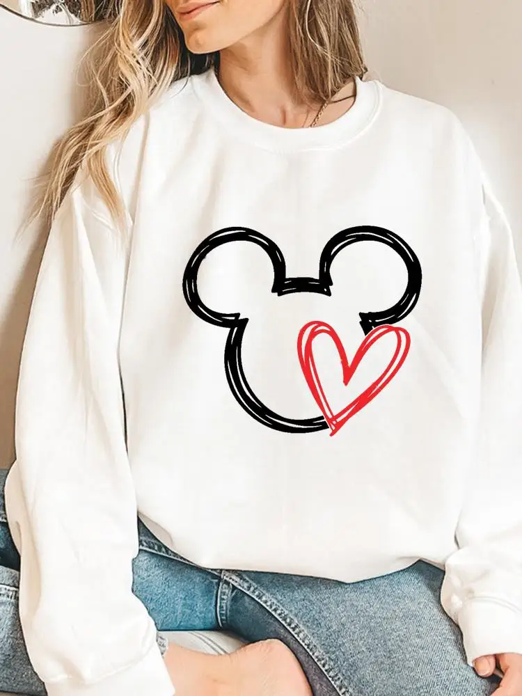 

Женские праздничные модные милые женские свитшоты в стиле Диснея в стиле 90-х с графическим принтом, одежда для женщин, пуловеры с Микки Маус...