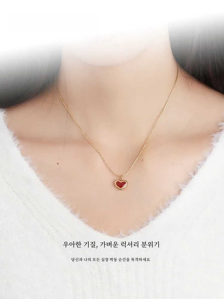 Ожерелье Carlo Meihong Love женское французское ожерелье в стиле ретро универсальное на