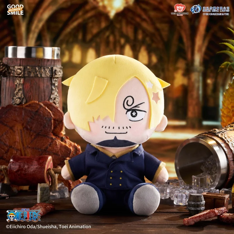 Фото Плюшевая кукла Good Smile One Piece, официальная аутентичная аниме-атрибутика Toei Animation, Huggydoll Луффи для домашнего декора, для фанатов аниме №5