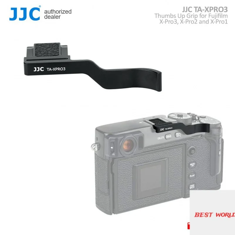 

JJC TA-XPRO3 Thumbs Up Grip for Fujifilm X-PRO1 X-PRO2 X-PRO3 MVP CAMERA