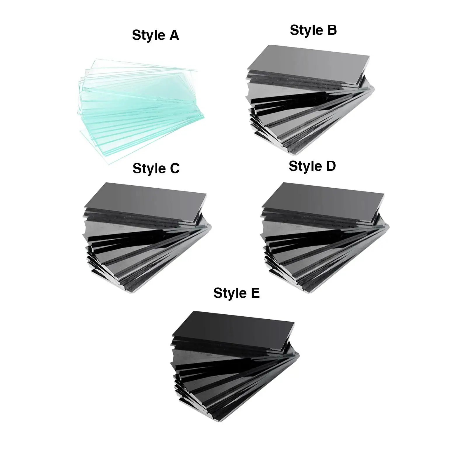 

20 шт., компактные прочные сварочные линзы, с большинством сварочных шлемов