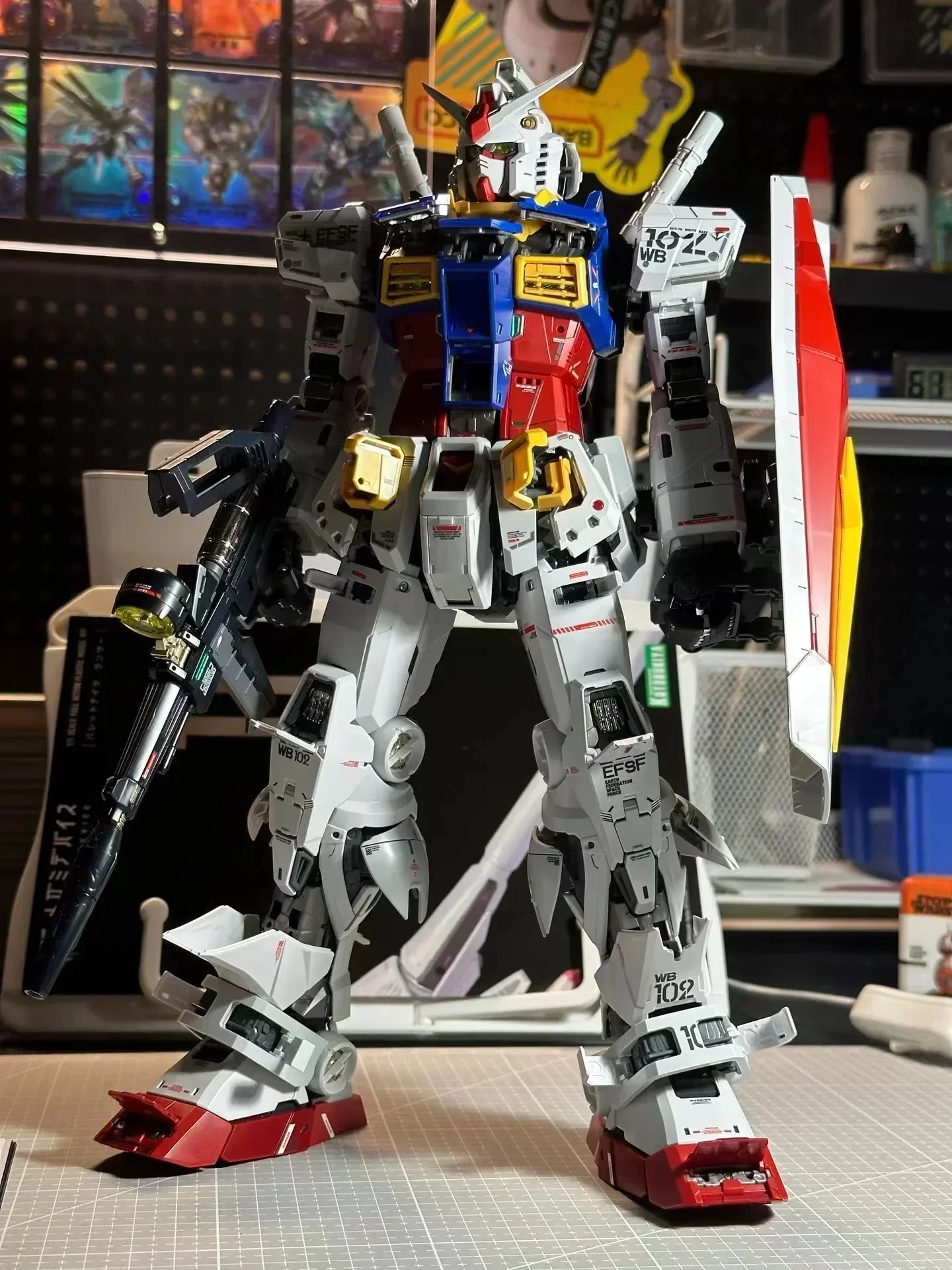 1/60 Daban Pgu Pg 2.0 Rx-78-2 Набор моделей в сборе Высокоточная рамочная фигурка Коллекция