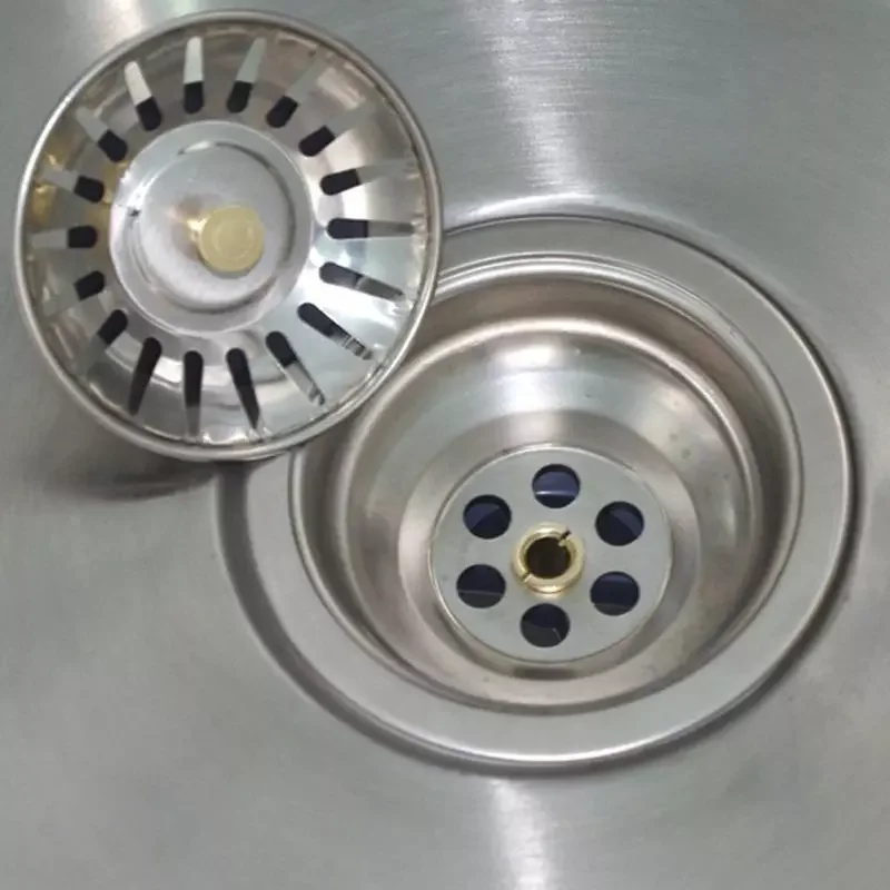 

2023NEW Stainless Steel Kitchen Sink Strainer Stopper Waste Disposer Plug Filter Bathroom Hair Catcher Strainers Kitchen Access