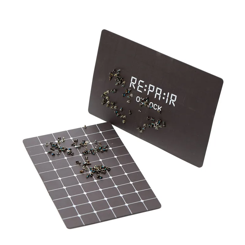 

2UUL ST99 REPAIR OCLOCK Black Magnetic Screw Pad 155*98mm Mobile Phone Repair Accessories Desktop Storage Mat