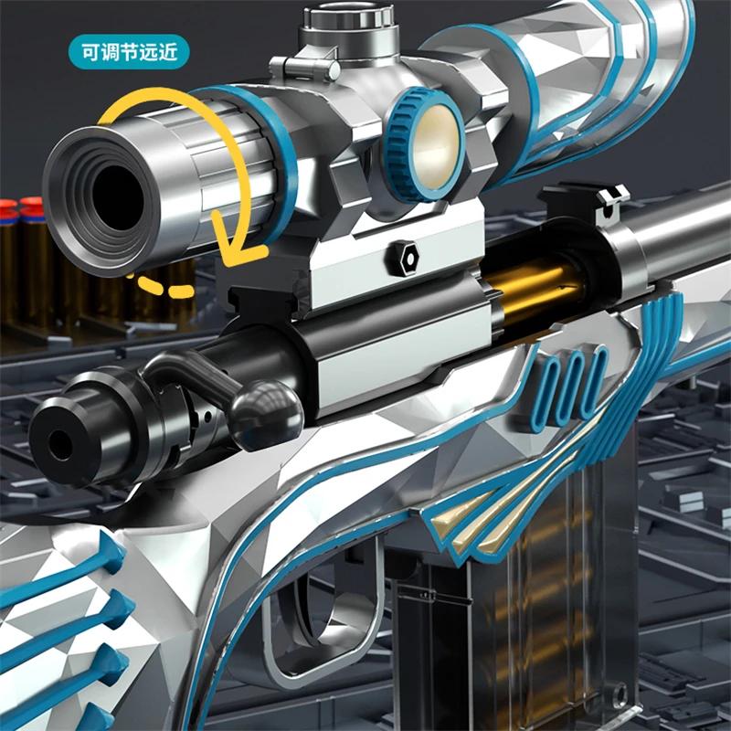 Игрушечный снайперский пистолет-этиленвинилацетат 98k |