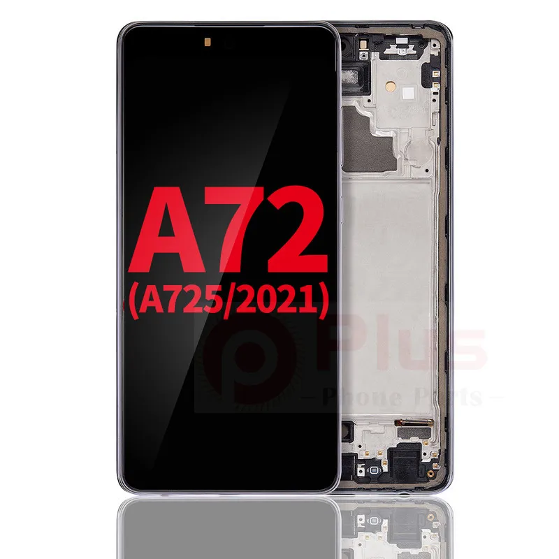 

OLED Display Assembly With Frame Compatible For Samsung A72 (A725/2021) (6.36")