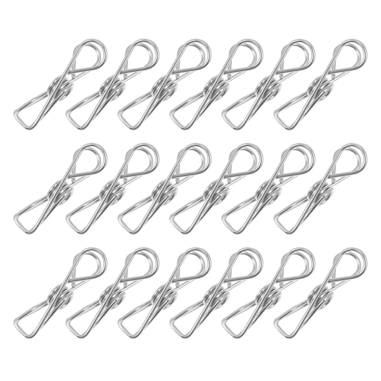 

60Pcs Heavy Duty Clothespins Windproof Clips Clothes Hanger for Drying Clothes