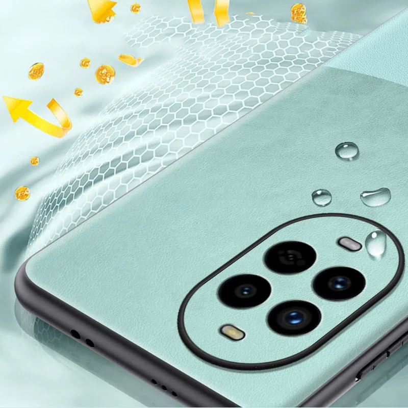 High Quality Luxury Leather Soft Back Phone Case For Huawei Nova 13 Pro Silicone 13Pro Cover