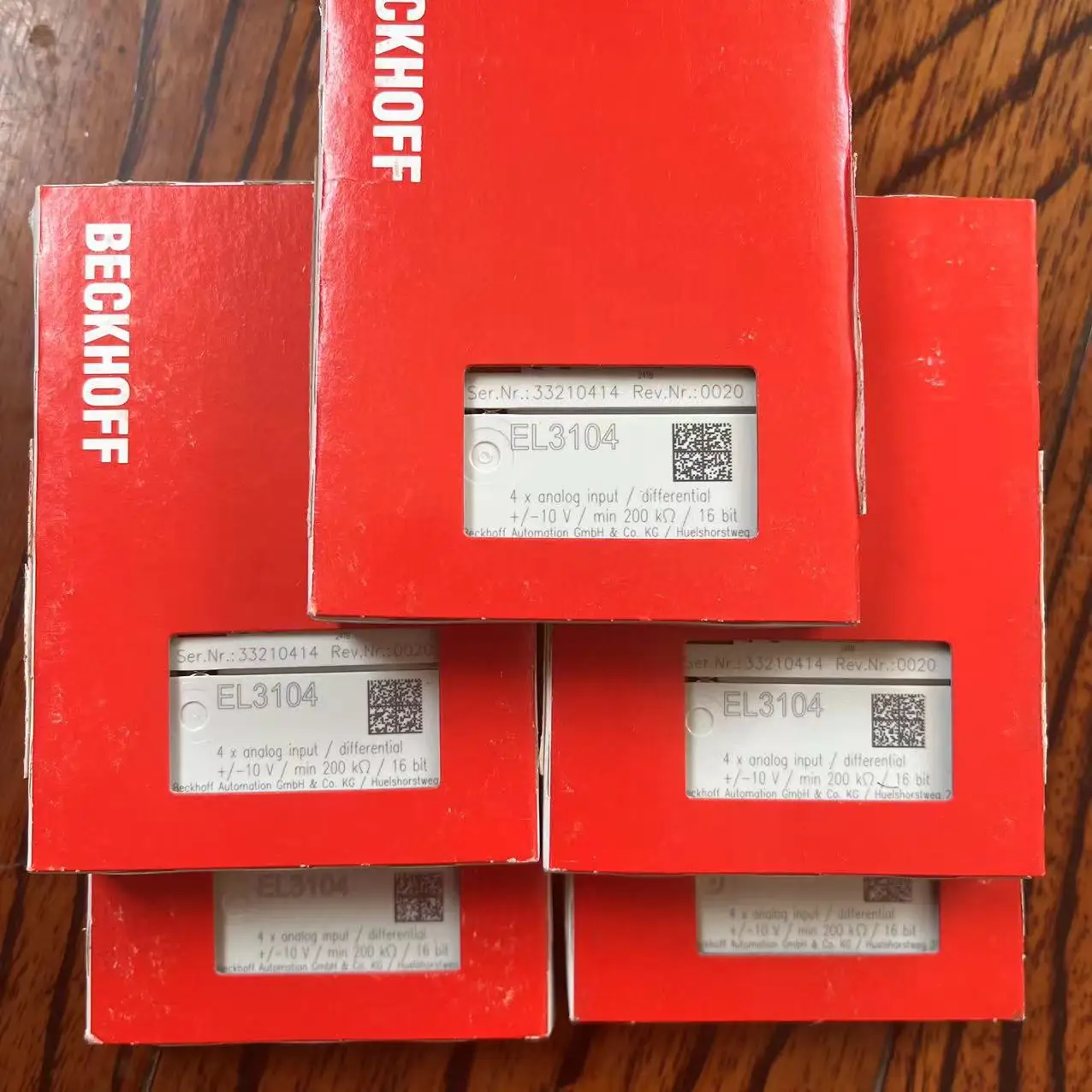 German Beckhoff Module EL3104 EL4104 EL4014 EL3024 EL4024 EL3054 EL3064