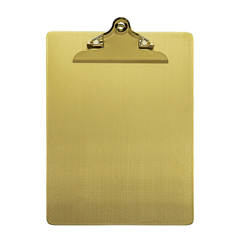 

Металлическая папка для бумаг формата А4, золотистая/Серебристая папка из нержавеющей стали, зажим для хранения, Палетка для записей, доска для файлов, товары для бизнеса