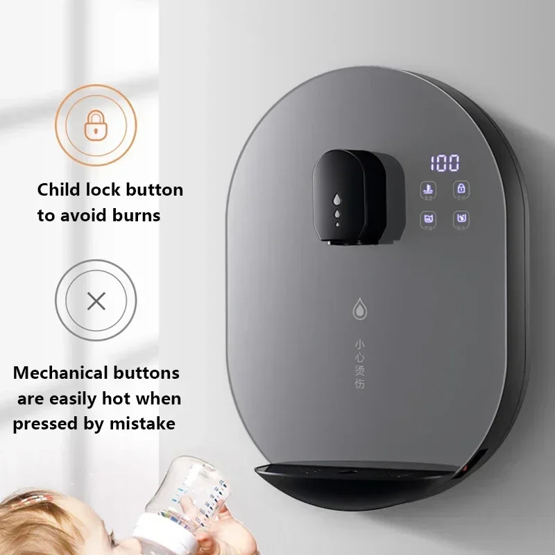 Настенный мгновенный водонагреватель небольшой быстрый теплый и горячий тип