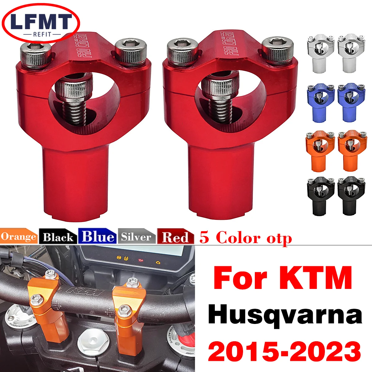 Руль мотоцикла 55 мм для KTM SX SXF XC XCF XCW EXC EXCF Husqvarna TC FCFE 125 150 250 300 350 450 500 501 530