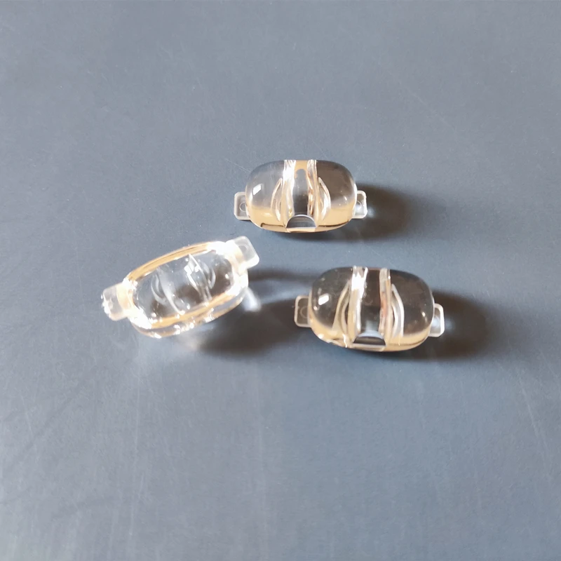

IUCV-24 High quality Led Optical Lens, Street light lens, Size 24X13.2X9.6mm, Degree 35*130, Clean Surface, PMMA materials