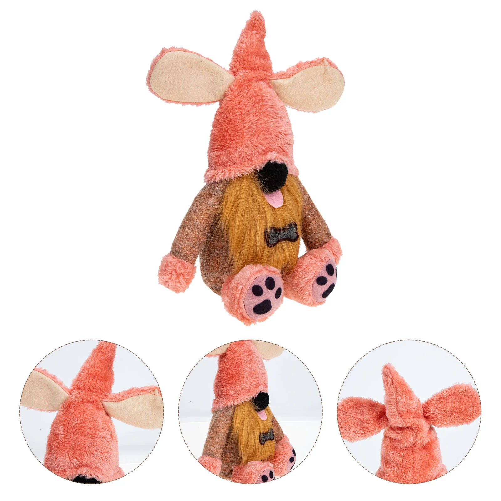 

Rudolph Adorable Gnome Stuffed Adornment Festival Ornament Scene Layout Decor Party Toy