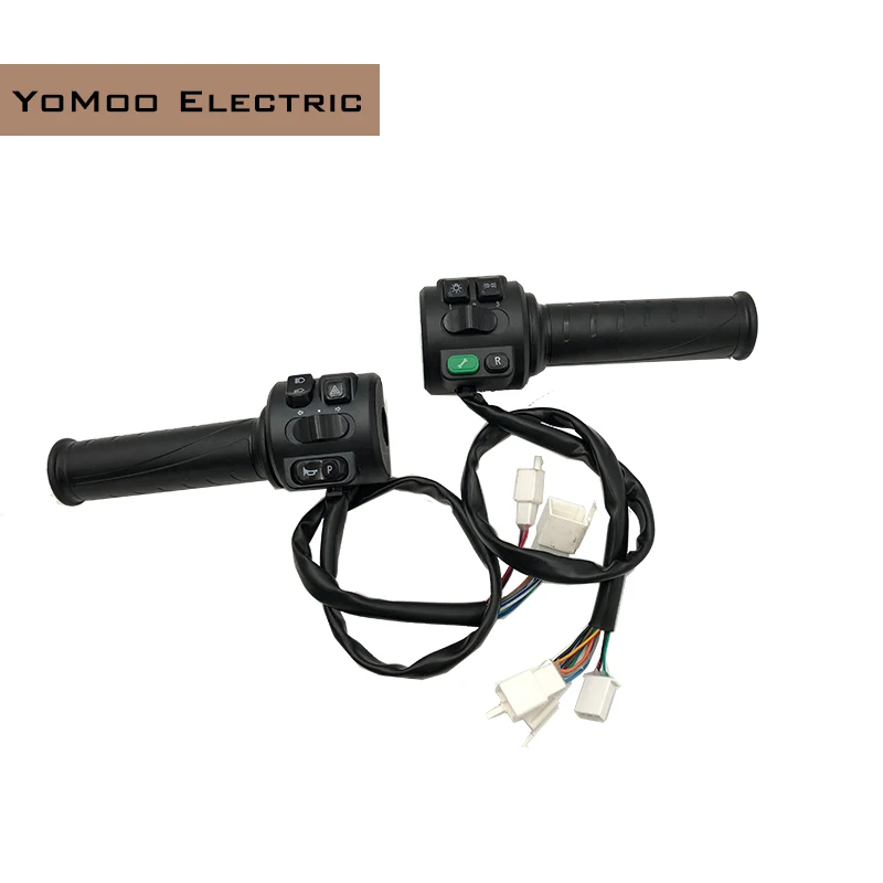 QS165 V2 35H 60V 5KW Пик 10KW PMSM Средний приводной двигатель с контроллером FarDriver ND72450/ND72680 DKD