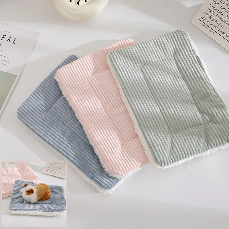 Кровать хомяка домашняя зимняя теплая белка Ежик кролик Шиншилла кровать коврик