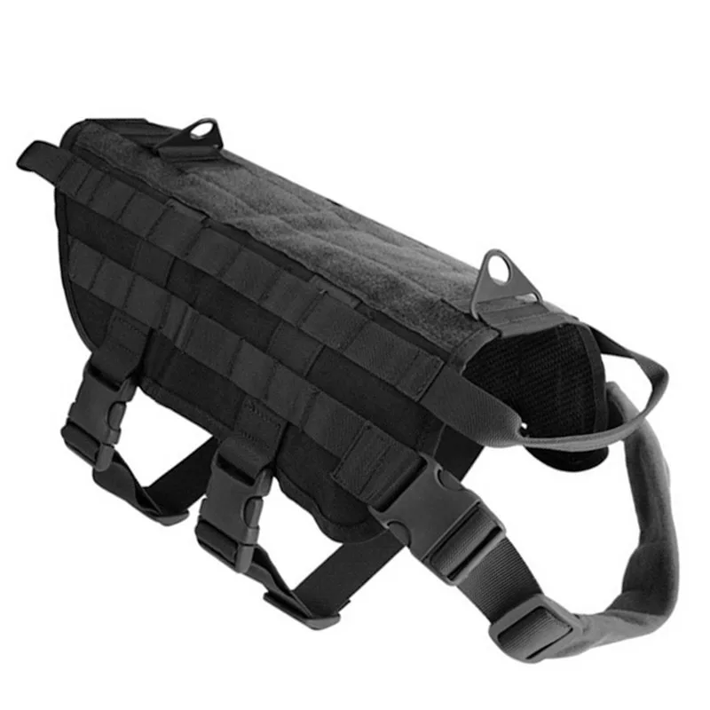 

Wholesale Spot Dog Clothes In Large Dog Clothes Outdoor Dog Clothes Pet Clothing Molle Tactical Dog Vest